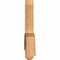 Ekena Millwork Bellingham Timber Gable Bracket, Western Red Cedar, 60"W x 22"H x 3 1/2"D x 5 1/2"F, 9/12 Pitch GBW060X22X0406BEL00SWR - alternate 5